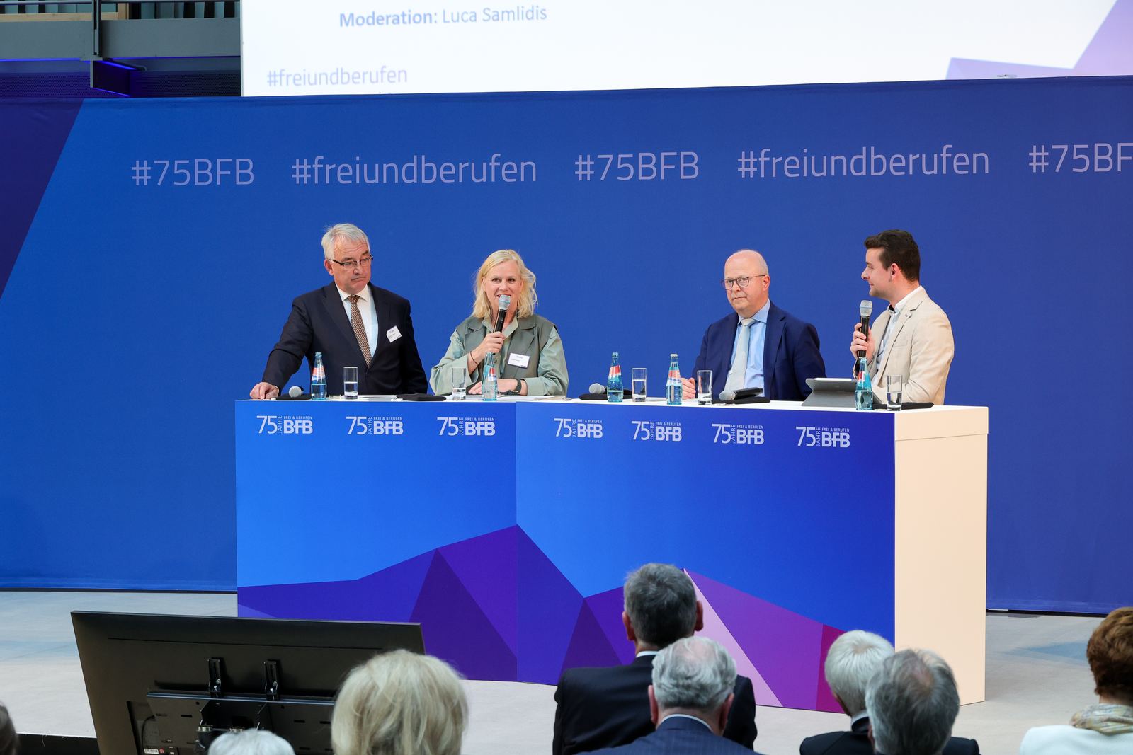 Panel zum 75-jährigen Jubiläum des Bundesverbands der Freien Berufe